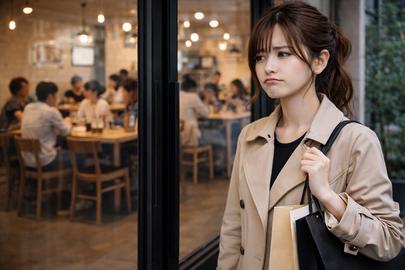 一人でレストランに入れない私へ