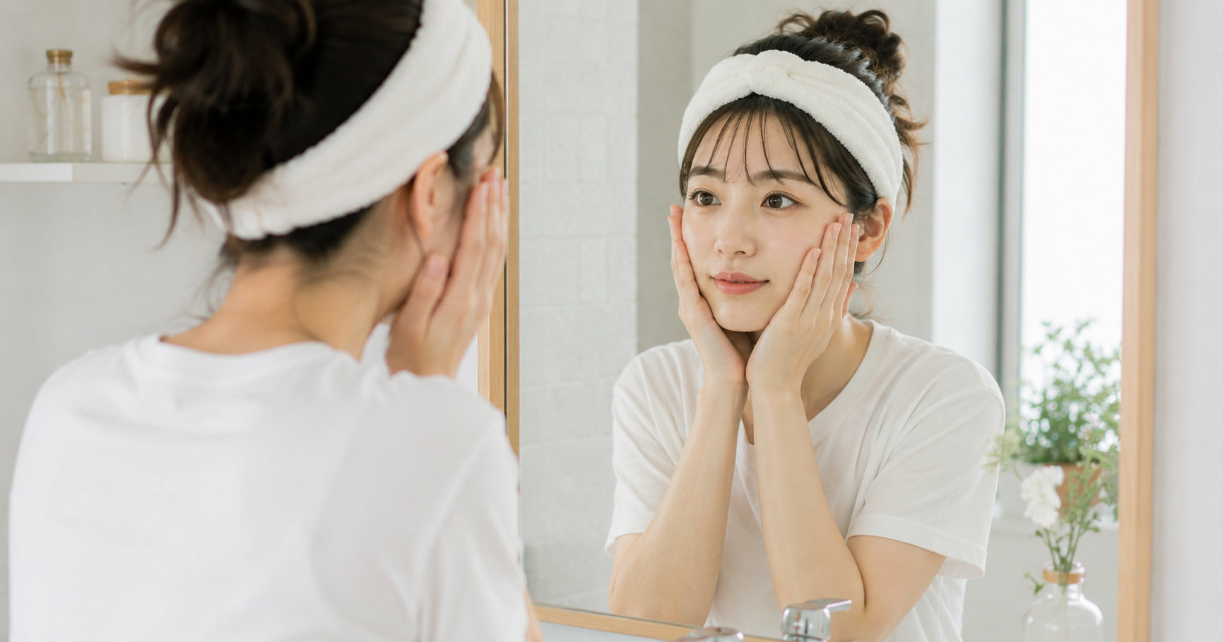 朝、鏡の中の自分に「おはよう」と言ってみた