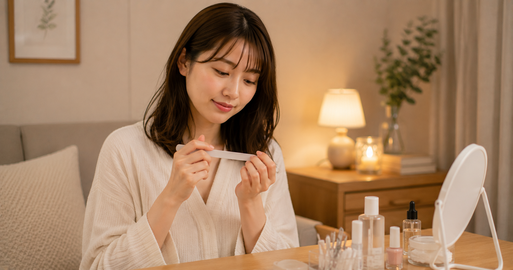 爪を整えるだけで指先が好きになった